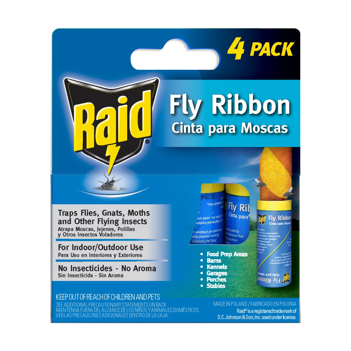 Raid Fly Ribbons – 4 Pack
