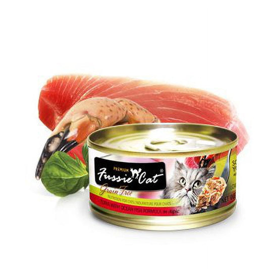 Fussie Cat Tuna With Ocean Fish Formula In Aspic (2.8 Oz) (Pack of 24)