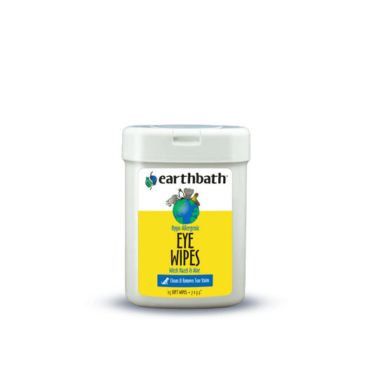 Earthbath® Eye Wipes for Cat & Dog 25 Count