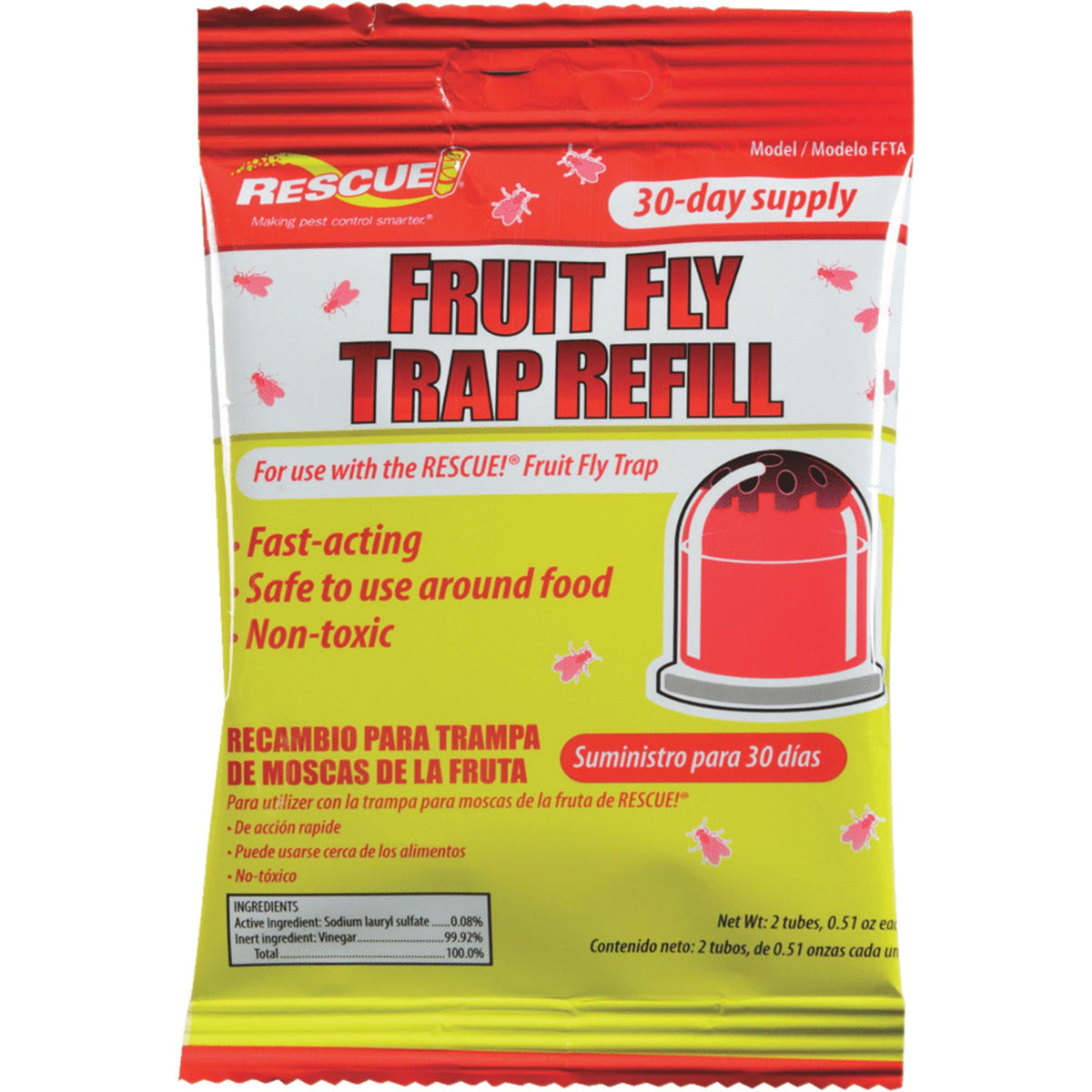 RESCUE! Fruit Fly Trap Bait Refill