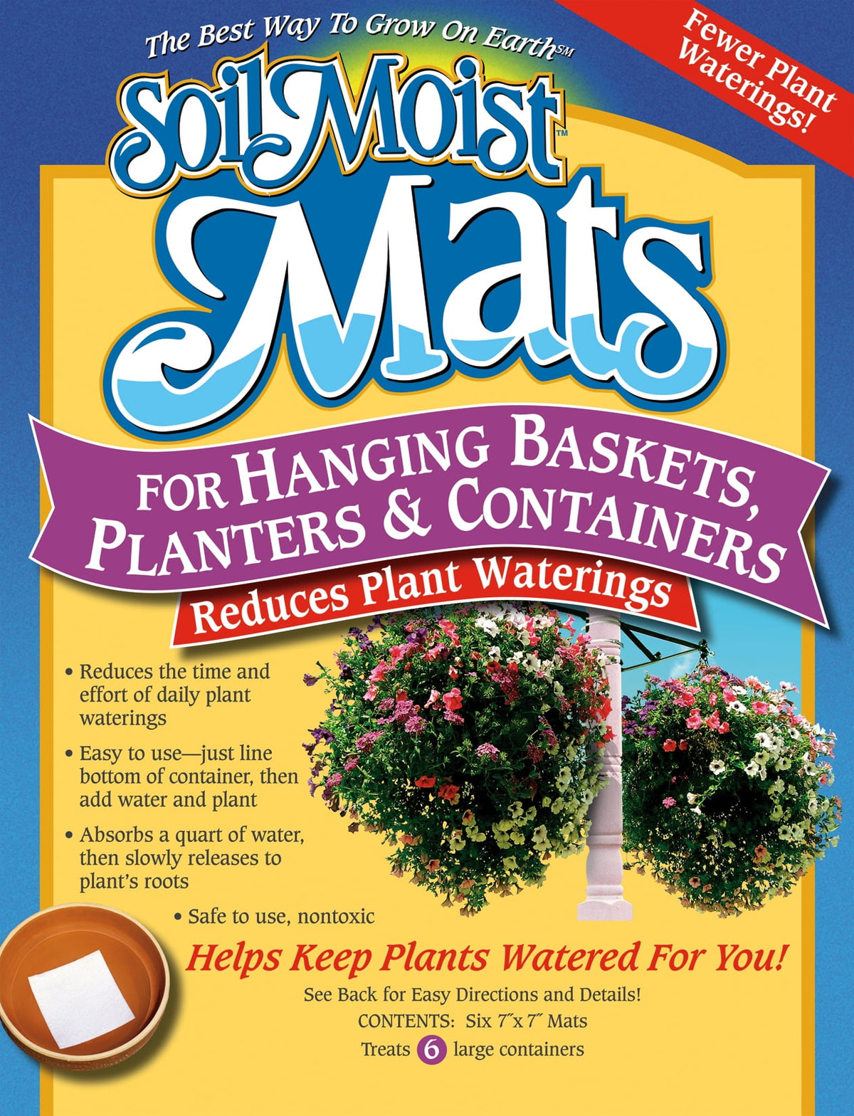 Soil Moist Watering Mats