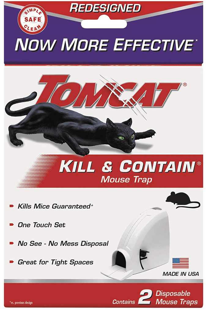 Tomcat Kill & Contain Mouse Trap – 2 Pack